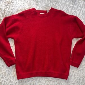 GAP Red Crew Neck Sweater
